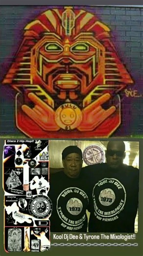 Kool DJ Dee & Tyrone The Mixologist Black Spades DJs!! ☆♤☆ 🔥💯🌟🌎 #highlights #zulu #afrikabambaataa