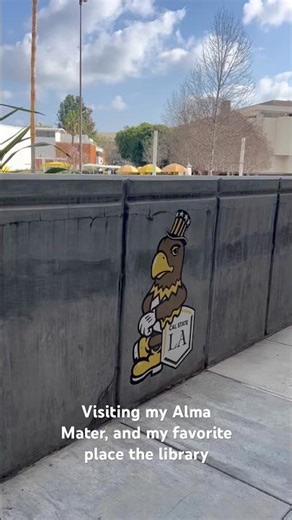 Visiting my Alma Mater Cal State LA, warm memories of my days in the John F. Kennedy library