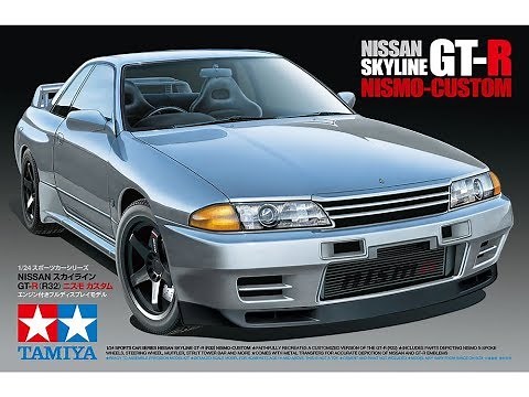 【初心者が作るカープラモデル】#1 TAMIYA 1/24 R32 SKYLINE GT-R NISMO CUSTOM #1 ボディ色のパーツの切り出しと加工
