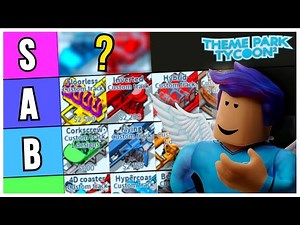 The Ultimate Theme Park Tycoon 2 TIERLIST