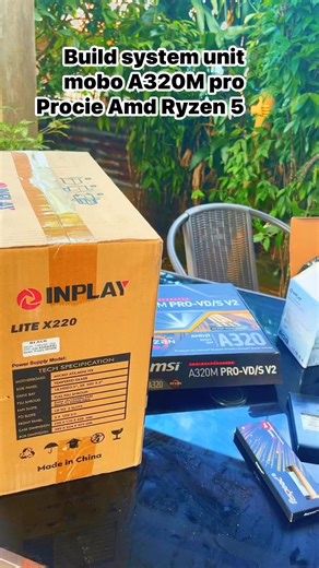 Assembling a desktop system unit #systemunit #msia320 #RyzenBuild | Jenniber Sebial Labusan