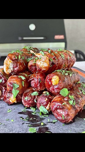 1.4M views · 24K reactions | Bacon Wrapped Cheeseburger Rolls | All Things Cooking | Facebook