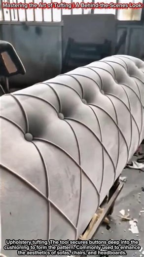 Mastering the Art of Tufting | A Behind-the-Scenes Look