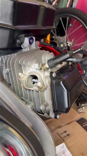 Predator 224 with no exhaust pipe. #shorts