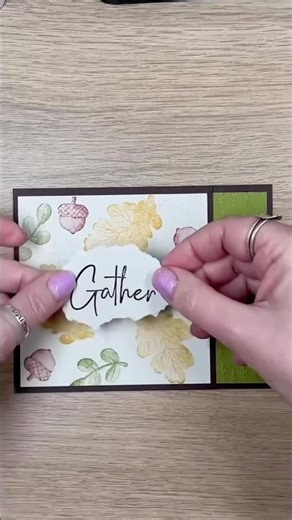 Let's Make a Lovely Autumn Fun Fold Card!