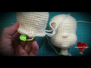 how to add nose on amigurumi