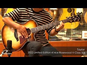 Red Guitars - Taylor / 2022 Limited Edition 414ce Rosewood V Class SEB