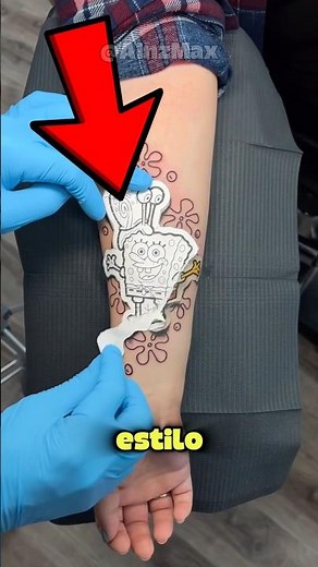 🎨🖊️ This artist created a UNIQUE and peculiar style of tattoos.