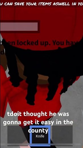 Tdoit getting punked in county jail #chicblocko #roblox