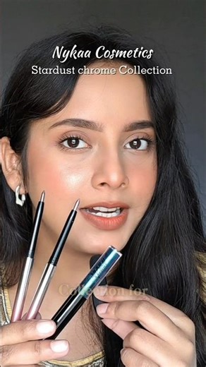 Chrome Eyes with Nykaa’s New Collection. #nykaacosmetics
