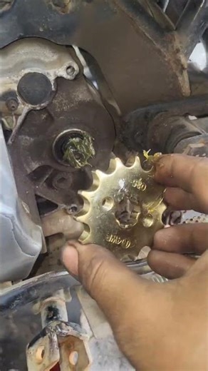 bike ki chain me se आवाज aa rhi h #automobile #platina110 #splender #splendor