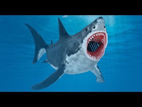 Animated Great White Shark 3D Model | PROmax3D