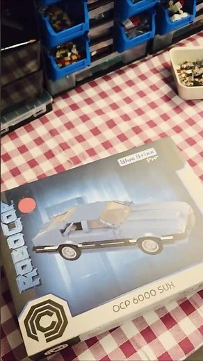 Bluebrixx Robocop 6000 SUX Car Speedbuild - Dani Zed Reviews #bluebrixx #robocop