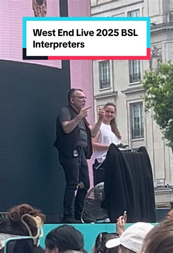 Celebrating BSL in Theatre: Inclusivity at West End Live