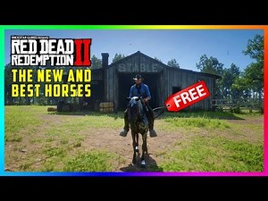 Where To Find The NEW Warped Brindle Arabian, Perlino Andalusian & MORE FREE DLC Horses In RDR2!