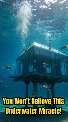 “Incredible Underwater House Built From Scratch – You Won’t Believe This!”