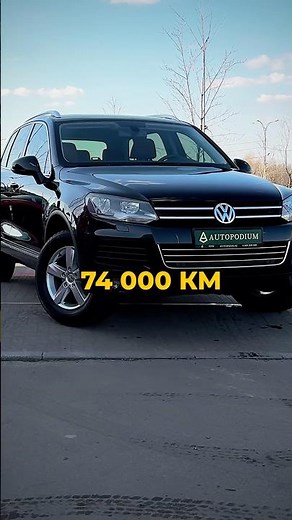This Car Can Travel 500,000 km and it's a 2012 Volkswagen Touareg🔥 #autopodium
