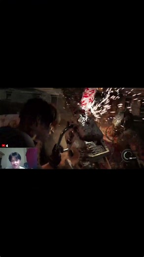 A Deleted Scene from Chainsaw Man. Leon VS Denji... #residentevil #residentevil9 #shorts #gaming