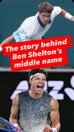 This is Pickleball on Instagram: "Ben shelton: The emotional story behind his middle name ❤️🎾 #benshelton #tennis #pickleball"