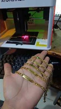 Nuevos parámetros para grabado láser #atomstack #maquinaslaser