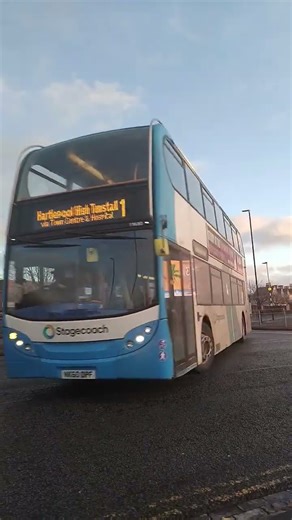 19680 ENVIRO⁴⁰⁰ 1 service to hartlepool high Tunstall #bus #automobile #buscompany #hamster