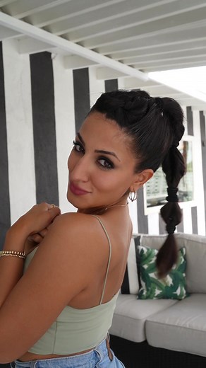 Glamorous Festival Hair with ColorWow Shine Serum