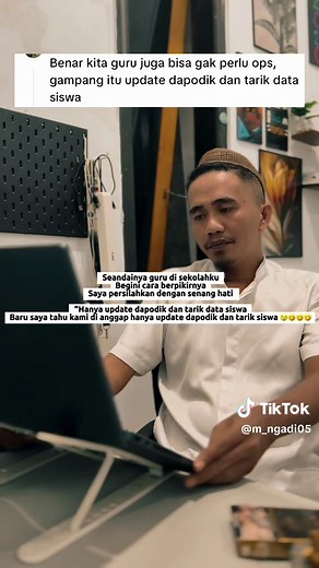 Tugas Operator Sekolah: Hanya Update Dapodik dan Tarik Data Siswa?