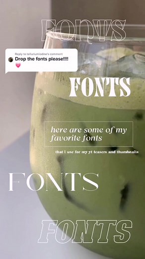 Top Font Styles for Your Aesthetic YouTube Graphics