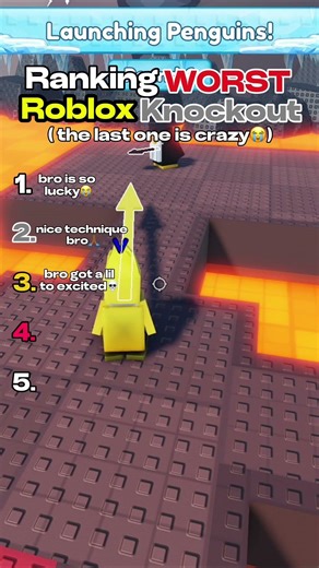Worst roblox knockout moments😭 #roblox #robloxshorts