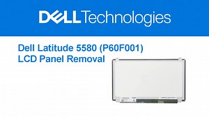 Retrait de l’écran LCD sur le Latitude 5580