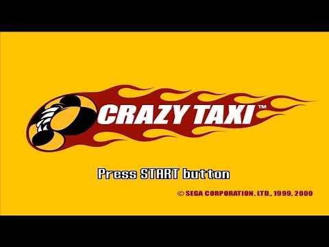 Crazy Taxi (PS2) - Longplay Full Game