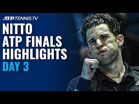 Nadal v Thiem BLOCKBUSTER; Tsitsipas v Rublev | Nitto ATP Finals 2020 Highlights Day 3
