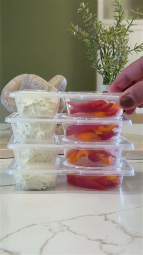 Snack pack container restock #asmrrestock #organizedhome #organizedkitchen