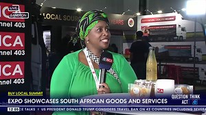 6K views · 27 reactions | The Buy Local Summit and Expo is underway in Sandton. It's the 13th edition of the Proudly South African flagship event. #eNCA Fentse Mokale from Marabou Essentials, spoke to eNCA's Uveka Rangappa #AllAngles #DStv403 | eNCAnews | Facebook