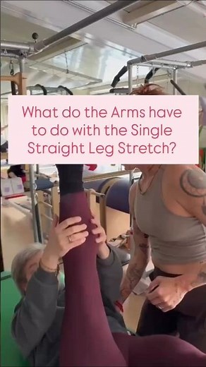 Single Straight Leg Stretch | Pilates Exercise | OPC