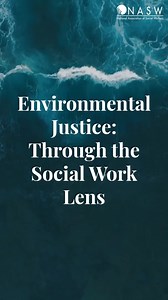 Explore how social work can drive positive change for the environment...