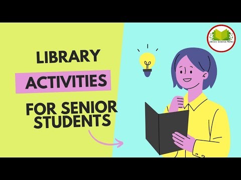 Library Activities For Senior Students#libraryscience #libraryactivities #practicalworkinlibrary