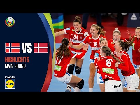 Denmark defeat Norway to get first place! | Norway vs Denmark | Highlights | Women's EHF EURO 2022