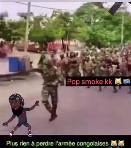 Soldiers Dancing in Congo Army - Military Dance Africa