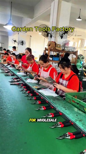 Must know for wholesalers: Export-quality garden scissors factory! Bulk production of CE-certified scissors—easy to expand overseas channels​ #factory #fyp #gardentools #garden #fypppppppppppppp