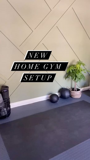 Kat Boley | Home Workouts for Women | My home gym transformation! Big exercise mat (8x4ft) is by @yogorillamats. Use my discount code KATBFIT for 10% off Functional trainer... | Instagram