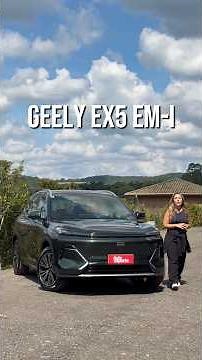 NEW #geely EX5 HYBRID HAS 1,300 KM OF RANGE AND STARTS AT R$ 190,000! #autoesporte #shorts #ex5