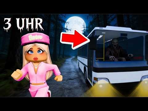 Never take the bus at 3 AM in Roblox 😱 (Horror)
