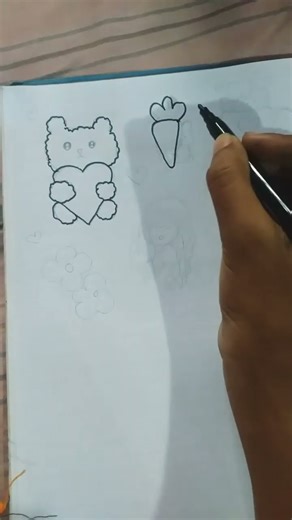 Cute stickers drawing #sticker #art #cute #homemadepapercraft