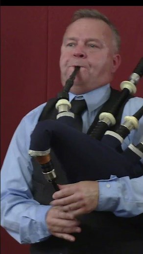 World Champion piper Stuart Liddell playing Viennese Waltz at Delgatie Castle in 2022 #shorts