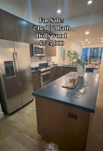 2 Bed • 2 Bath • $725,000 • Hollywood 📍6001 Carlton Way #105 Experience modern luxury in the heart of Hollywood. This stunning 2-bedroom, 2-bathroom condo blends style, comfort, and sophistication with an open-concept layout designed for today’s lifestyle. PROPERTY DETAILS: ✔️ Built-in office Area ✔️ Tall Ceilings ✔️ Ample Closets ✔️ Large Private Patio with Outdoor Storage ✔️ Two Tandem Parking Spaces ✔️ Fitness Center ✔️ Unbeatable Location 💬 Comment “INFO” to learn more and to schedule a to