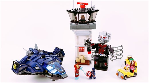 乐高漫威 76051 超级英雄的机场大战