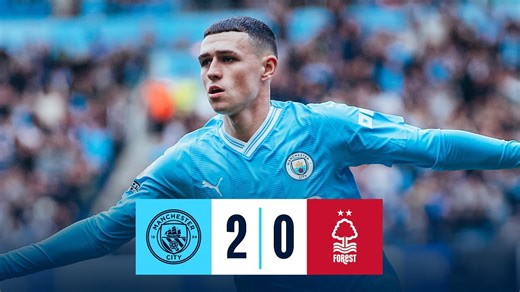 HIGHLIGHTS! Man City 2-0 Nottingham Forest | Foden & Haaland Goals, Rodri Red Card