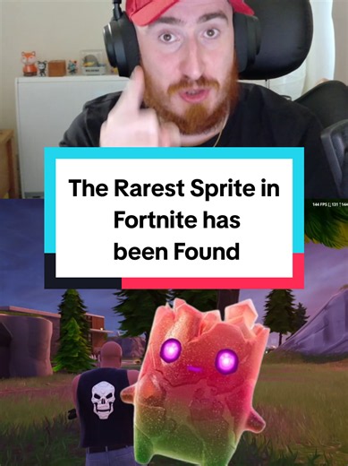 The rarest sprite in Fortnite has been found #fortnite #fortnitenews #fortniteupdate #fnbr #fortnitechapter7