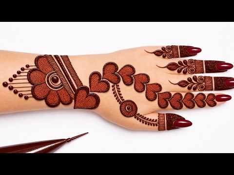 Very beautiful mehndi design back hand | simple mehndi design | mehndi ka design | mehandi | #mehndi